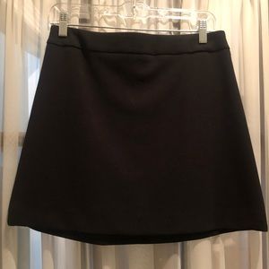 Express black mini skirt
